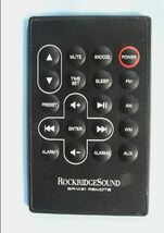 動作確認済ROCKRIDGESOUNDウォークマンWMポート充電再生可アンプ付スピーカーFMラジオAMチューナ内蔵リモコン付ロックリッジサウンドSR-W21_画像9