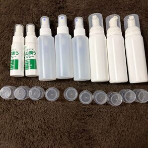 スプレーボトル 詰め替え容器 泡タイプ 霧吹きタイプ 計量カップまとめ売り