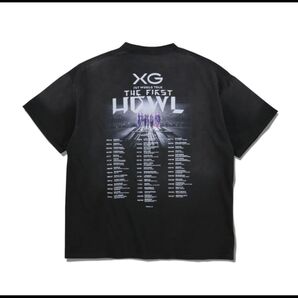 XG The first HOWL FINAL Vintage Tシャツ M 半袖Tシャツ 東京ドーム TEE ブラック