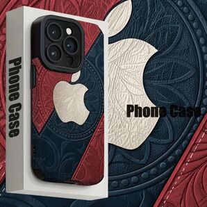 iPhone16Plus アイフォン16プラス 保護 ケース カバー レンズ周り全体を覆うので本体は何色でも大丈夫 リンゴデザイン