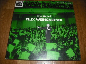 英EMI RLS717 ワインガルトナー指揮/The Art OF FELIX WEINGARTNER 茶色盤３LPBox