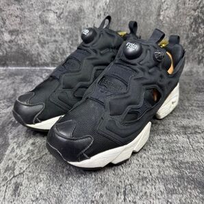 【美品】 リーボック インスタポンプフューリー ブラック スニーカー PUMP 25