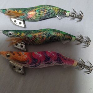 3号 エギ王K レオパードグリーン クラクラウッディ