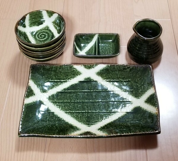 石鳳窯 四季の器 天ぷら皿セット 和食器