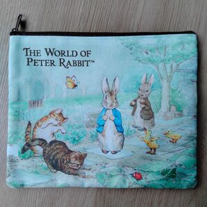 *未使用品*ピーターラビット*オリジナルフラットポーチ*三菱UFJ信託銀行*MUFG*ポーチ*非売品*