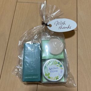 【新品未開封】生活の木 アロマストーン ラウンド オレンジスイート ギフト