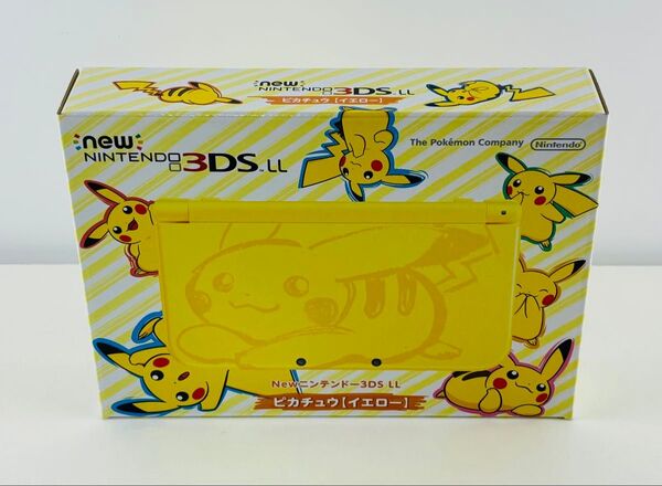 極美品 NEW 3DS LL ピカチュウ 本体 ニンテンドー スリーディーエス ポケモン イエロー Newニンテンドー3DS