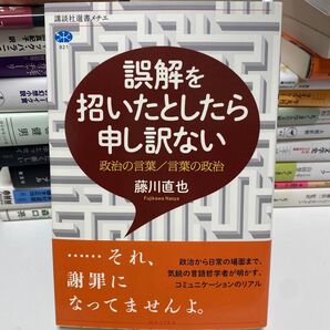 誤解を招いたとしたら申し訳ない 政治の言葉/言葉の政治 藤川直也