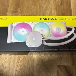 【新品未使用】CORSAIR NAUTILUS 360 RS ARGB 簡易水冷CPUクーラー CW-9060095-WW
