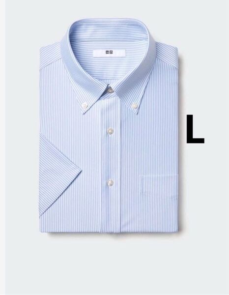 新品 ユニクロ ドライノンアイロンジャージーシャツ L