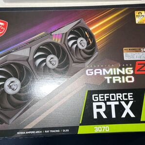 MSI GeForce RTX 3070 GAMING Z TRIO 8G 美品