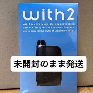 ☆未開封プルームテック with2 ウィズ2 本体 ブラック スターターキット