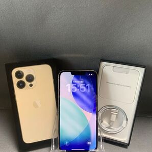 美品 アップルストア版 SIMフリー iPhone13 Pro 256GB