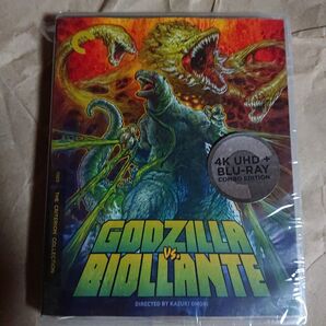 ゴジラ VS ビオランテ2枚組 4K Ultra HD Blu-ray+Blu-ray クライテリオン盤