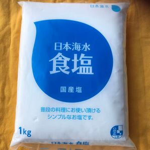 食塩 塩 お塩 1キロ 1kg 日本海水 日本製 国産塩 ソルト SALT