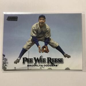 [Pee Wee Reese](Base Parallel(Black Foil)231)[2019 Topps Stadium Club Baseball](Brooklyn Dodgers)