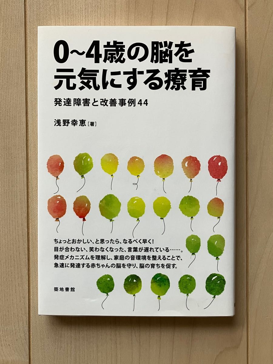 0〜4歳の脳を元気にする療育　発達障害と改善事例44 浜野幸恵　築地書館　初版