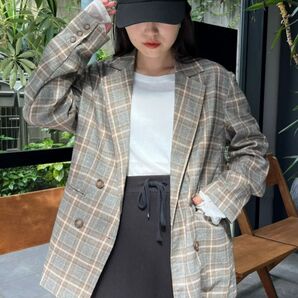 CIAOPANIC TYPY WEB限定 アソートテーラードジャケット チェック