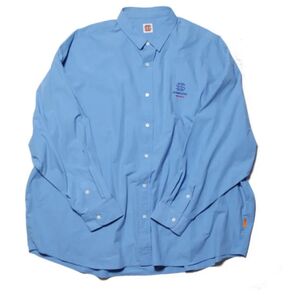 【新品未開封品】insane SEE SEE WIDE SHIRTS サックスブルー XL