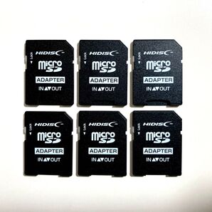 SDカード用変更アダプター6枚セット