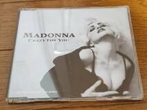 (CDシングル) Madonna●マドンナ/ Crazy For You 欧州盤_画像1