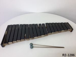 R2-1286【検索：木琴　パルネス楽器　学校教育用A…440　レトロ　ジャンク扱い】