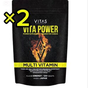 VITAS VITA POWER MULTI VITAMIN ビタパワー バイタス マルチビタミン 2袋