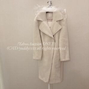 新品タグ付 LIFE's TODAYFUL トゥディフル コクーンボアコート Cocoon Boa Coat オフホワイト レディース アウター ロングコート 即決の画像5