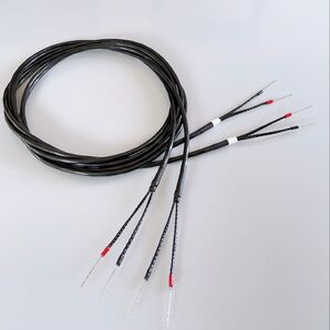 スピーカーケーブル2mペア RE-9B★3重シ-ルド!弾力の重低域&透明な中高域 再生力が自慢◆価格超の高い費用対効果に自信有!