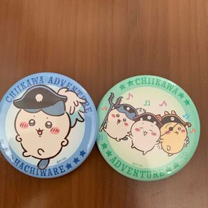 ハチワレ 集合 缶バッジ お台場冒険王