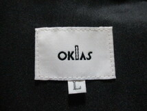 作業服 L★定価11300円 OKIAS オキアス 中塚被服/OK114 帯電防止 未使用 作業着 メンズ ワーク シャツ 上着 カーキ/ベージュ系 新品 長袖⑯_画像8