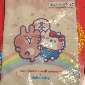 ⑫フラットトートバッグ1個