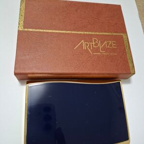 【未使用品】ART BLAZE アートブレイズ ヴィンテージシガレットケース 外箱付き ゴールドカラーフレーム