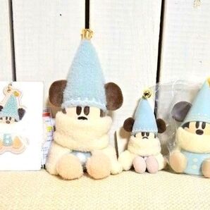 リルリンリン 水色 ぬいぐるみチャーム バッジ キーチェーン ミニスナックケース 新品未使用タグ付き トイズワンダラスクリスマス