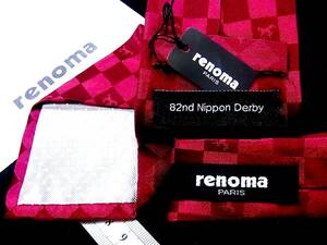 ***:.*:[ new goods ]3354T Renoma × Japan Dubey 82th horse horse racing * necktie 