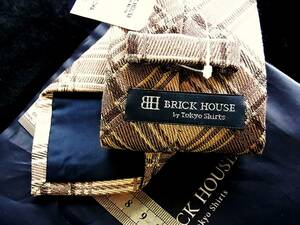 ★☆*:.*:【新品】3183T ブリックハウス「BRICK　ＨＯＵＳＥ」ネクタイ【人気の細ナロータイ】