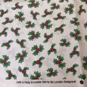 ロラライハリス Lots a Holly 白生地