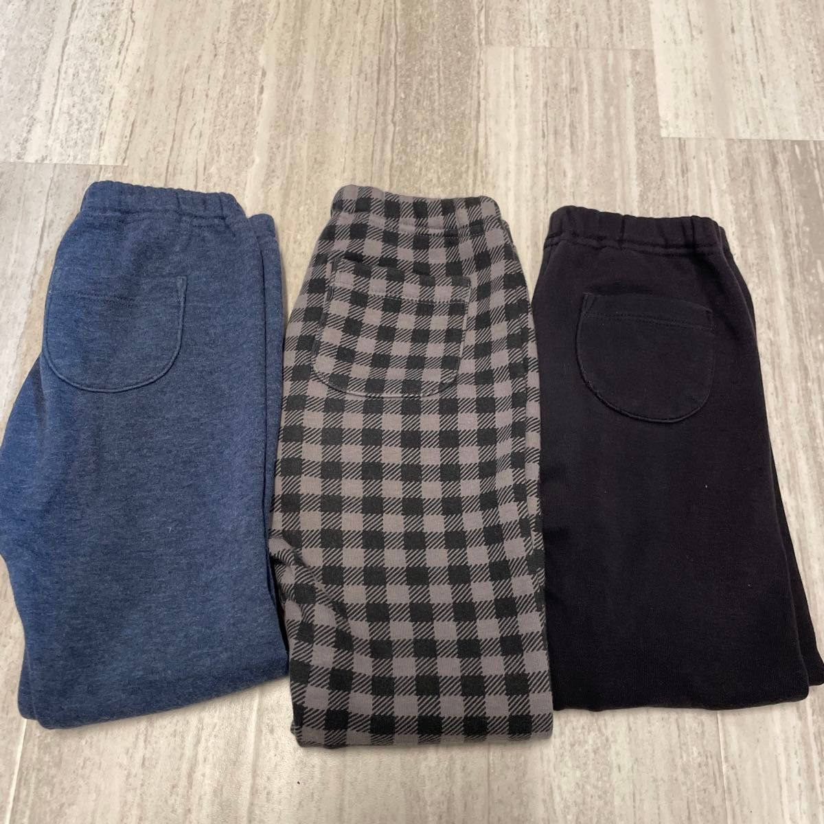 ユニクロ　フリースレギンス　90 3本 UNIQLO