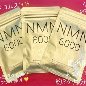 シードコムス★NMN 6000☆ニコチンアミドモノヌクレオチド3袋★約3ヶ月分☆