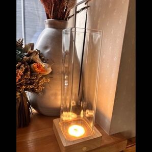 アロマディフューザー お香 ガラス 木目調