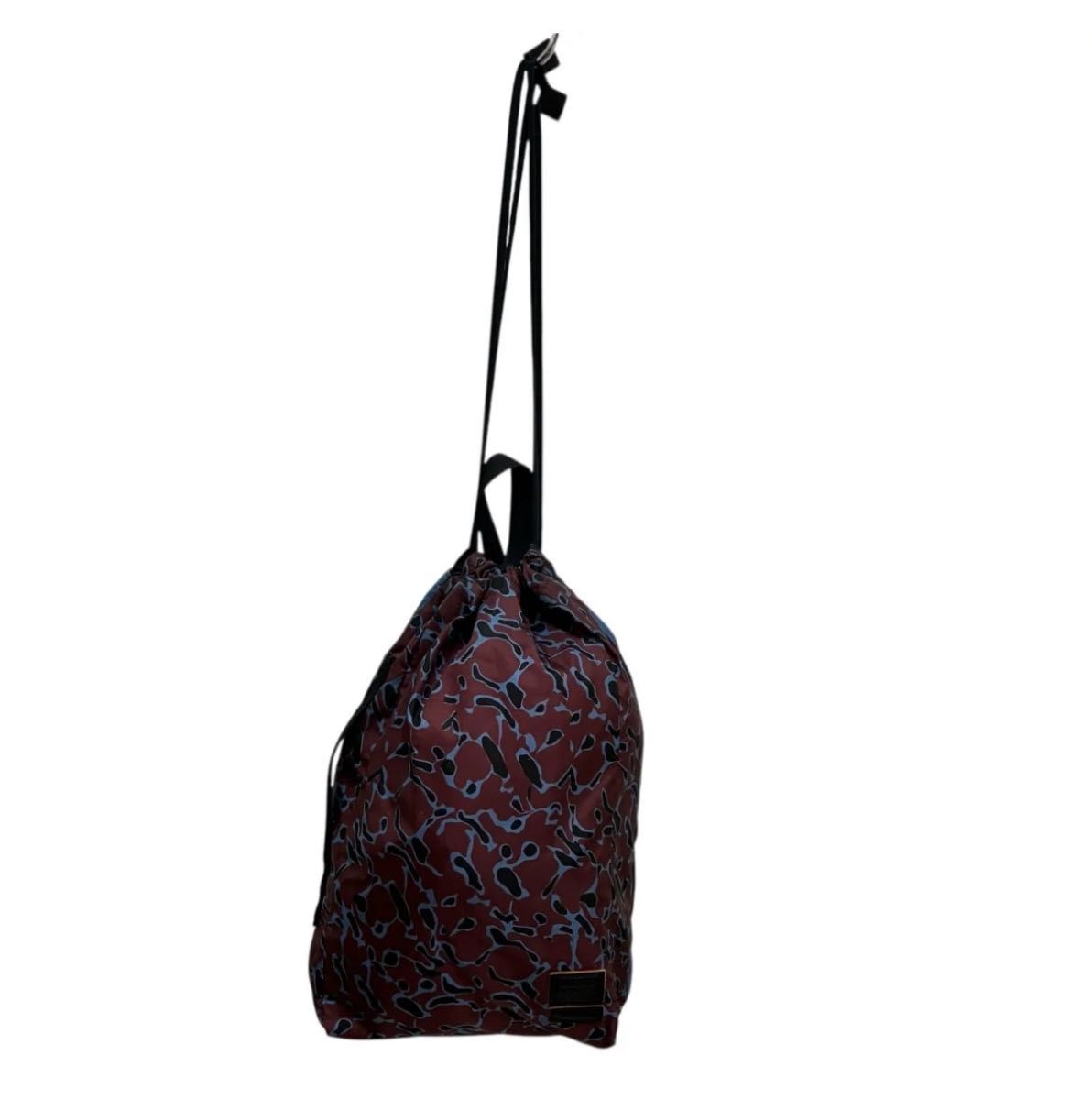 22ss sacai サカイ / ナップサック ナイロン 2wayバッグ リバーシブル