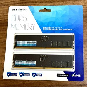 CFD PC用メモリ DDR5-5600 (PC5-44800) 16GB×2枚 (32GB) W5U5600CS-16G