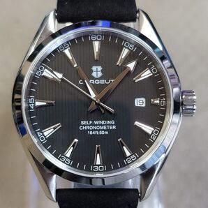 (未使用)CORGEUT MIYOTA 8215 オマージュ自動巻き腕時計 41mm 日差 ビートエラー調整済み 高品質