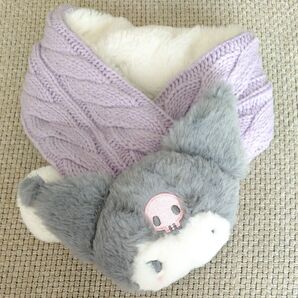 数回着用★クロミちゃん マフラー