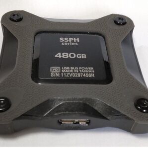 【中古動作品】I-O DATA アイ オー データ ポータブルSSD SSPHシリーズ 480GB