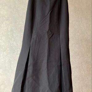 マーメイドプリーツスカート ブラック