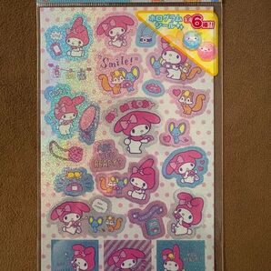 A21【おまけ付き】サンリオキャラクターズ キラッとシール3 キラキラシール ホログラムシール マイメロ マイメロディー