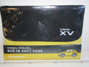 *SUBARU Subaru * original BAG IN SOFT CASE* bag in soft case * unopened * new goods * black * yellow color * click post postage 198 jpy *