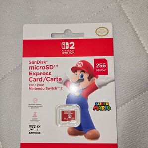 SanDisk microSD Express Card 256GB for Nintendo Switch2 新品 未開封