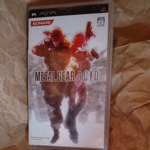 PSP METAL GEAR ACID メタルギアアシッド